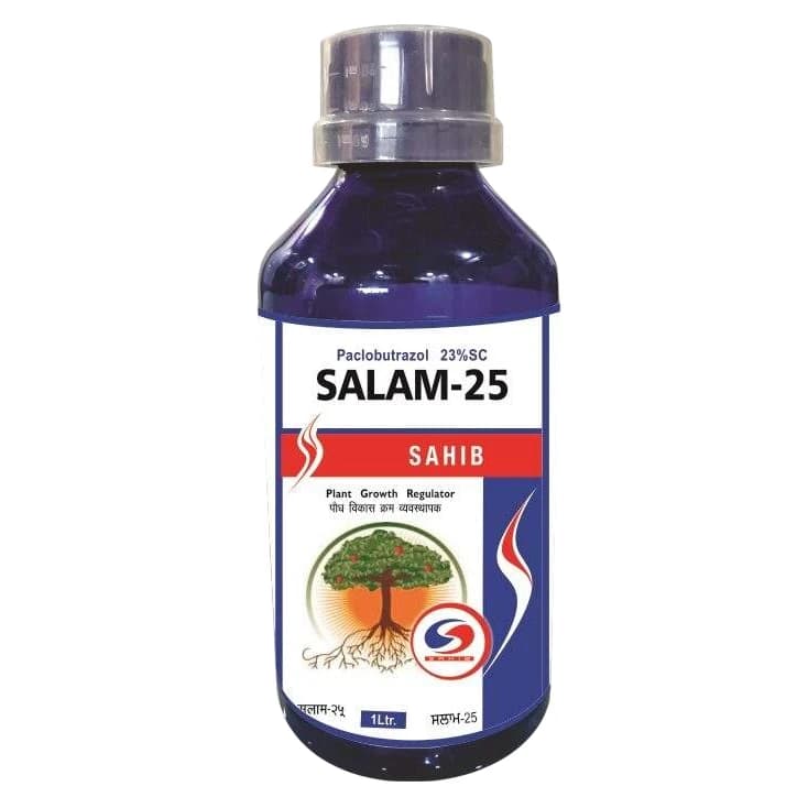 Sahib Salam 25 Paclobutrazol 23% SC Plant Growth Regulator, Effective For Vegetables, Improved Nutrient Uptake - Image 1