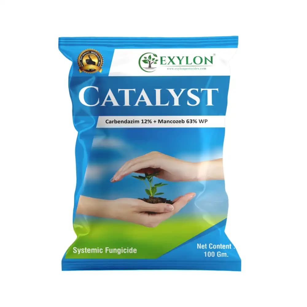 Exylon Catalyst Carbendazim 12% + Mancozeb 63% WP Fungicide, Broad-Spectrum, Fungal Disease Control