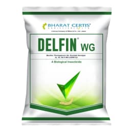 Bharat Certis DELFIN WG Bacillus Thuringiensis WG Biological Insecticide, Effective Control Lepidopteran Larvae And Caterpillars In Crops 1
