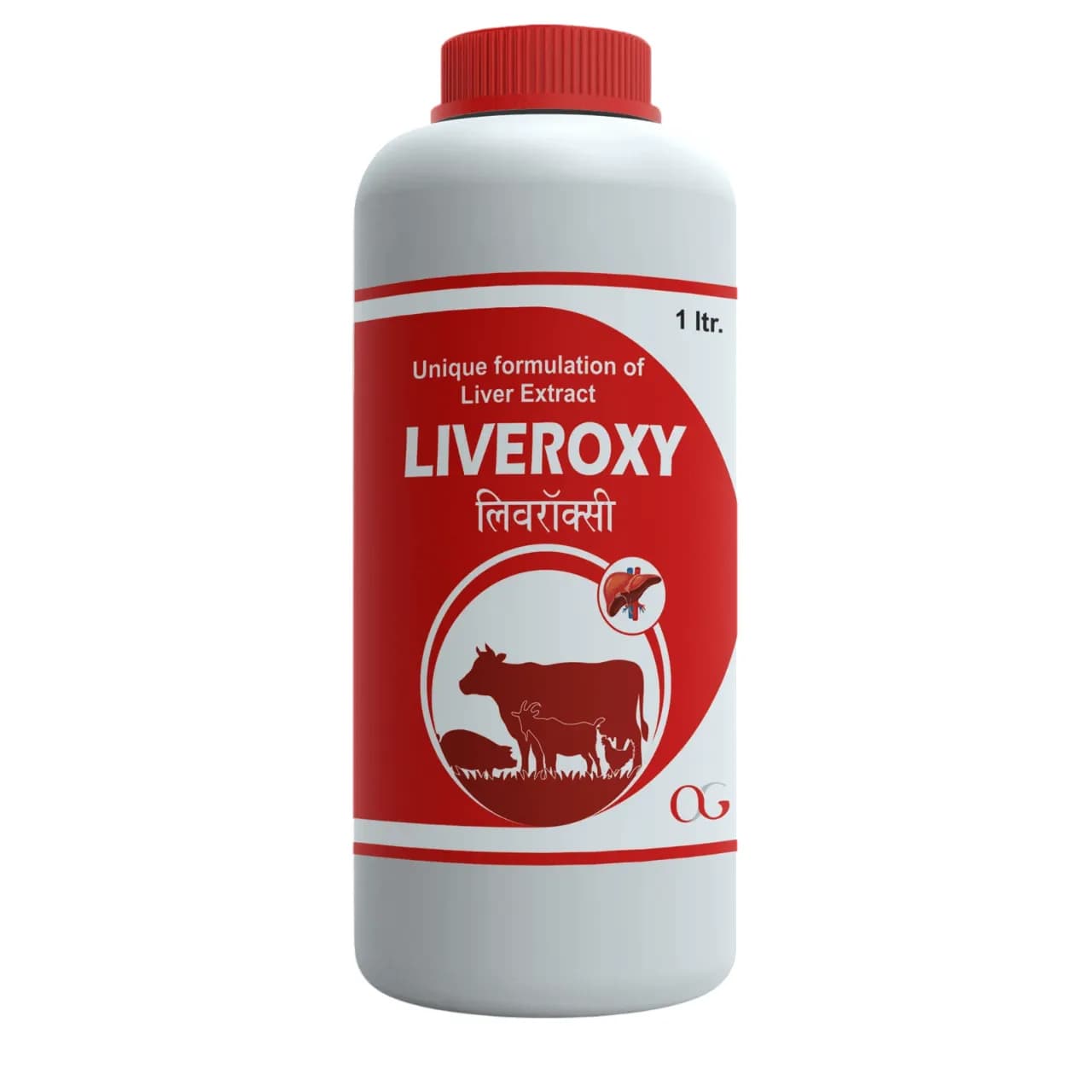 OXYNEXT LIVEROXY Liver Tonic, Animal Feed Supplement For Improve Liver Function & Digestion - Image 1