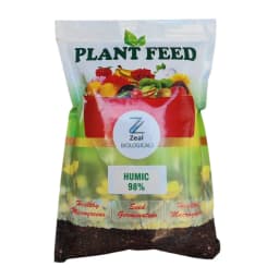 Zeal Biologicals Humic Flakes 98%, Premium Plant Growth Promoter For Root Health and Crop Nutrition 1