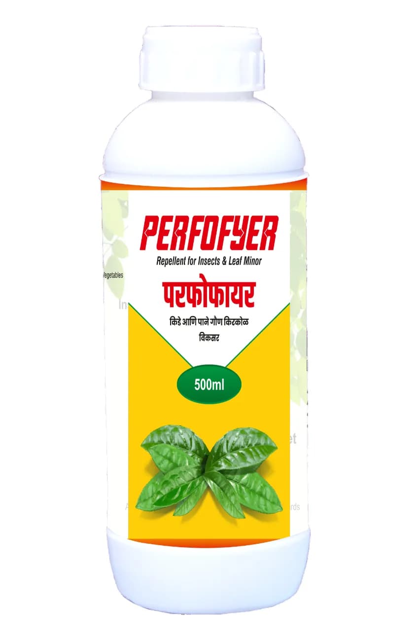 Perfofyer Insect Pest Repellent & Leaf Miner Controller, Bitter compounds 5% Water 95%, Safe Products, Non-Toxic , Residue Free Products. - Image 1