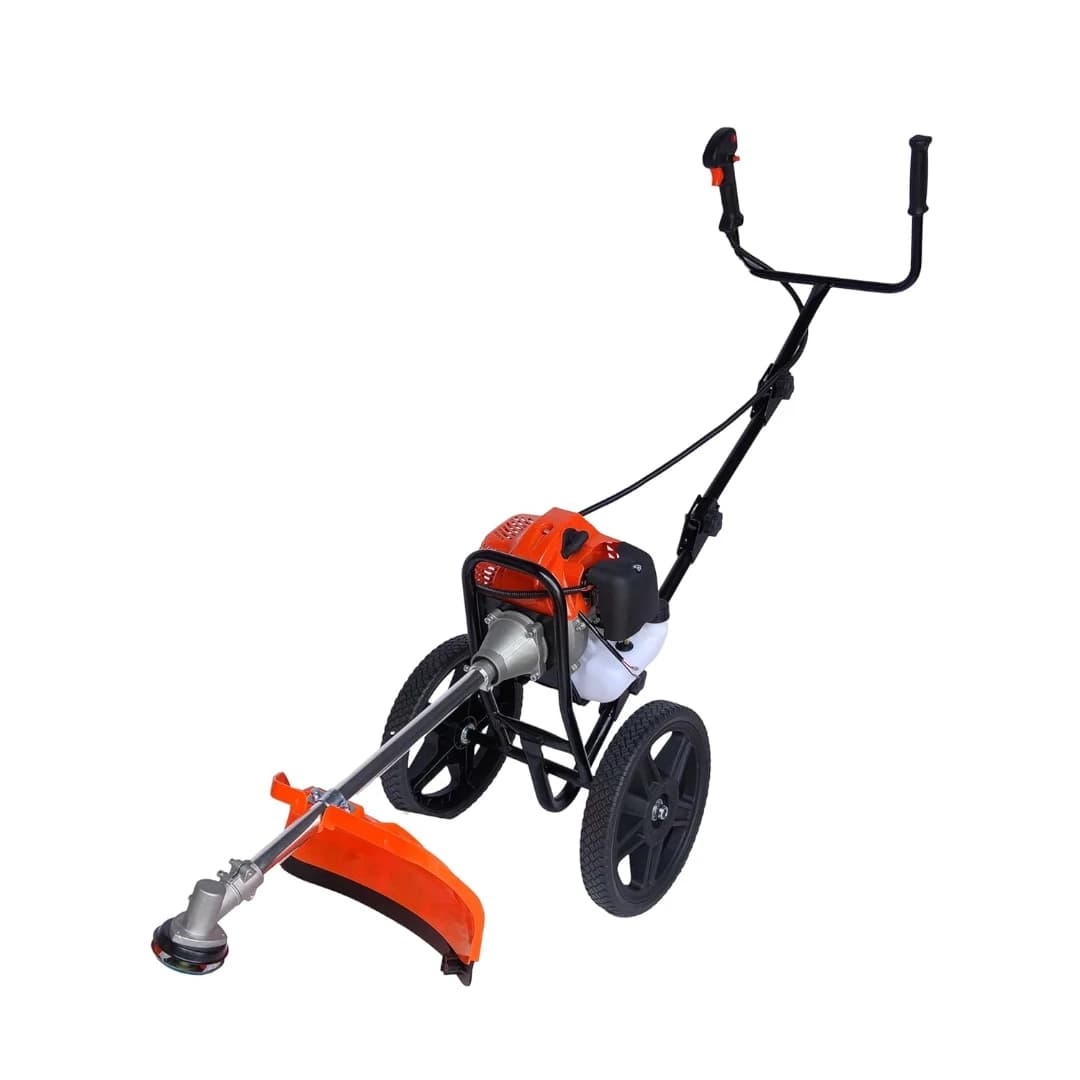 Fenton Krishi FTK-SP-52 3IT Trolley Brush Cutter, 52CC, 2 Stroke With 80T, 3T, Tap n Go Fuel Grass Trimmer - Image 1
