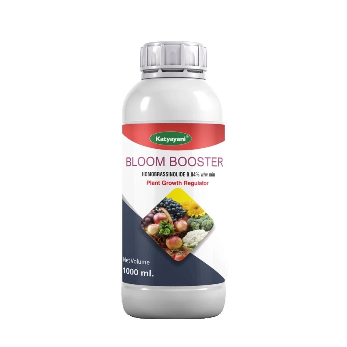 Katyayani Bloom Booster Homobrassinolide 0.04% Plant Growth Regulator, Use for Cotton, Brinjal, Chili, Banana, Cabbage, Cauliflower, Vegetables, Fruit - Image 1