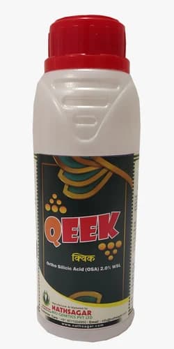 Nathsagar QEEK Ortho Silicic Acid (OSA) 2.0% WSL, Protect The Crop From Several Stresses and Increases The Productivity - Image 1