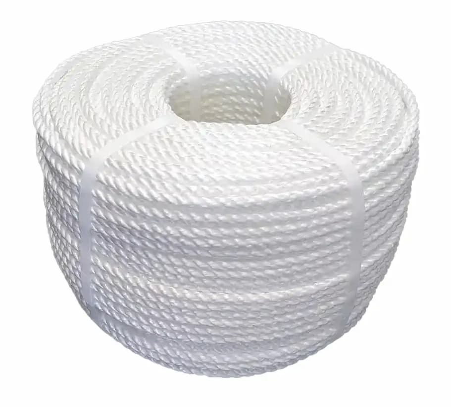 Singhal PP Tuf Rope Heavy Duty Multipurpose Plastic Rope White - Image 1