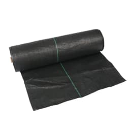 Singhal 110 GSM Weed Barrier Sheet, Landscape Fabric, Heavy Duty, Weed Block Gardening Mat For Gardens (Black) 1