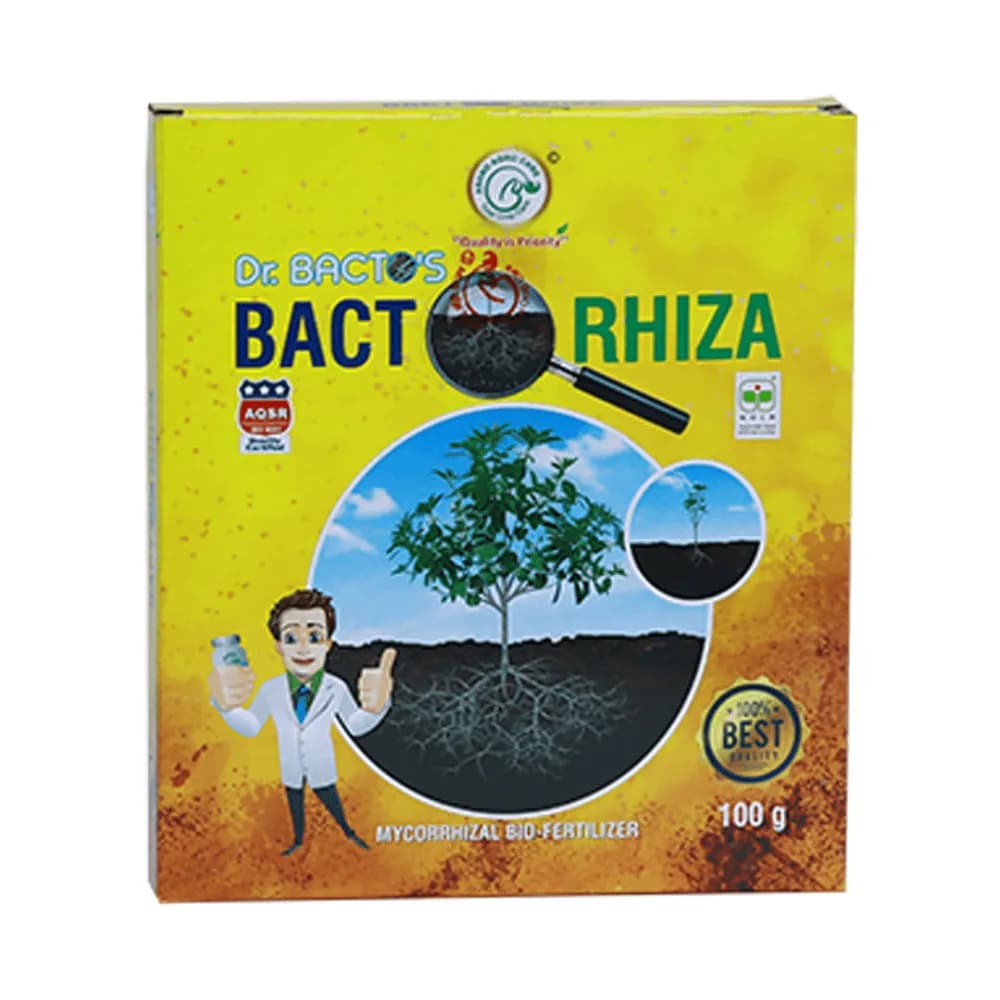 Dr. Bacto\'s Bactorhiza Powder Formulation Of Vesicular Arbuscular Mycorrhizae, Increases Water And Nutrient