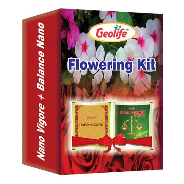 Geolife Flowering Kit 51 GM (Nano Vigore 1 Grm + Balance Nano 50 Grm), Unique Combination of Nutrients And Enzymes