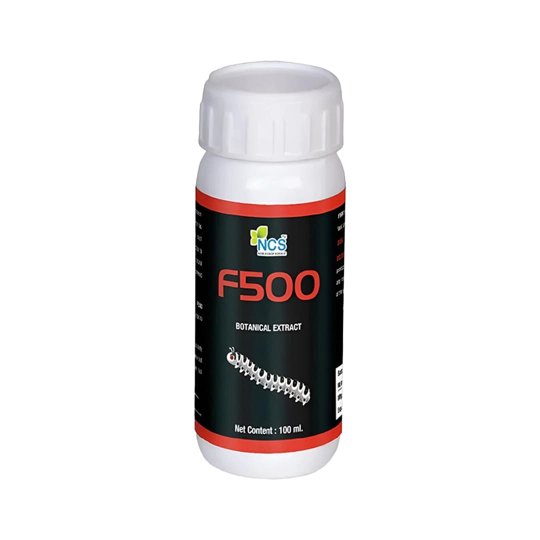 F500 - Larvicide, For Killing All Types of Larva, Spodoptera, Heliothis, Spotted Bollworm, Pink Ballworm, Brinjal Leaf Miner, Sugarcane Bollworm, etc