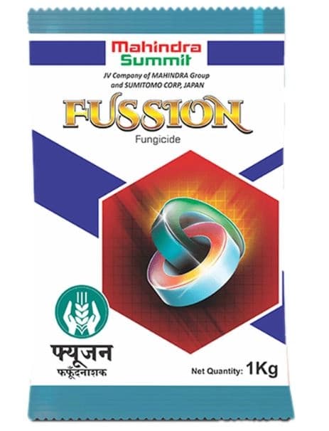 Mahindra Summit Fussion Carbendazim 12% + Mancozeb 63% WP Fungicide, Systemic as Well as Contact Fungicide - Image 1