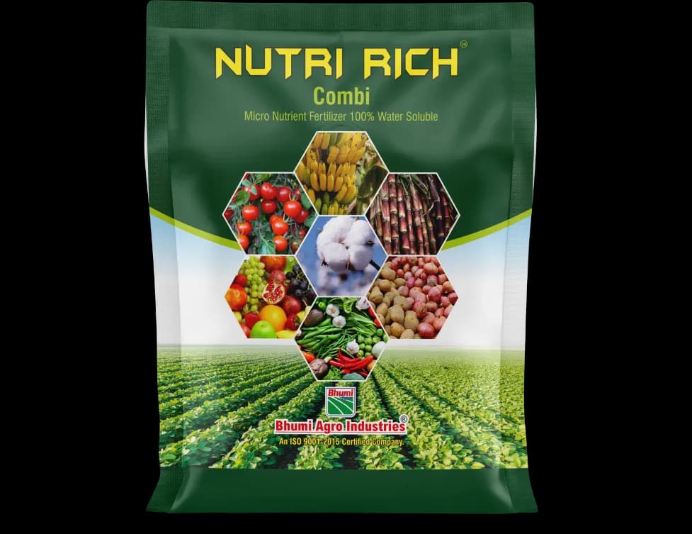 Bhumi NutriRich Combi Grade-2 Chelated Mix Micronutrient Fertilizer, Improves The Quality Of Fruits & Increases Immunity Of Crop - Image 1
