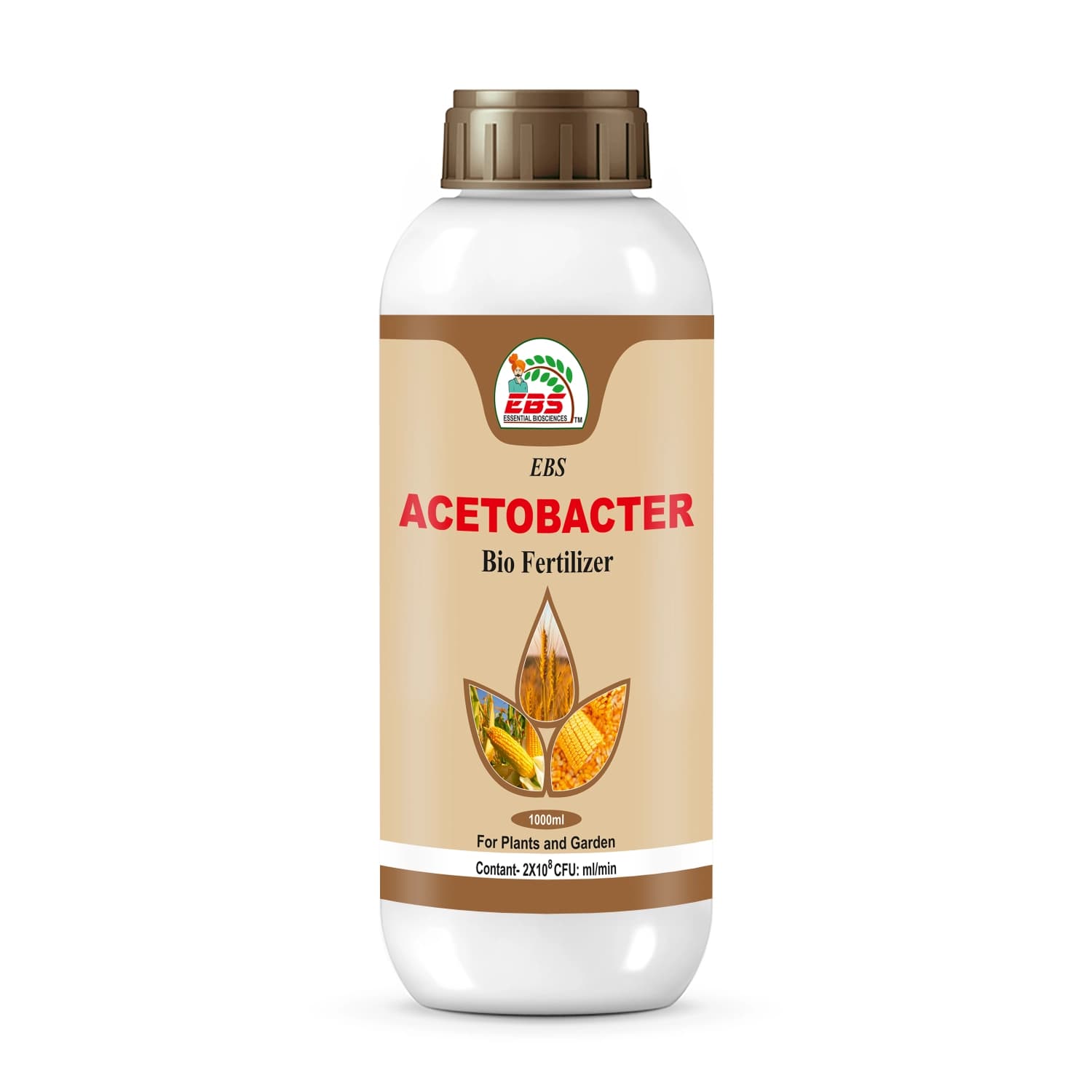EBS Acetobacter Bio Fertilizer, Use For Plants, Crops & Home Garden, Nursery Etc. - Image 1