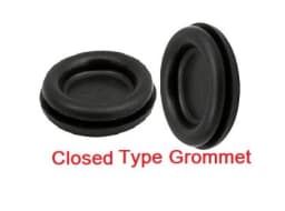 Angel Drip - Rubber Grommet, Durable Black Color Material For Long Life, Various Sizes. 1