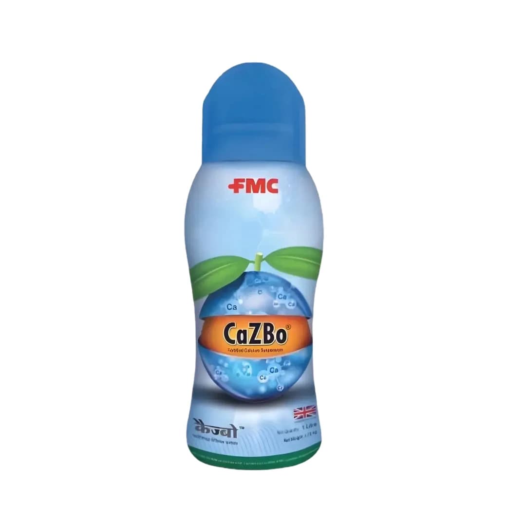 FMC Cazbo (Calcium 21% + Zinc 1.5% + Boron 0.1%) Micronutrient, Helps Plants Build Cell Wall Structure and Strength, Use for All Crops.
