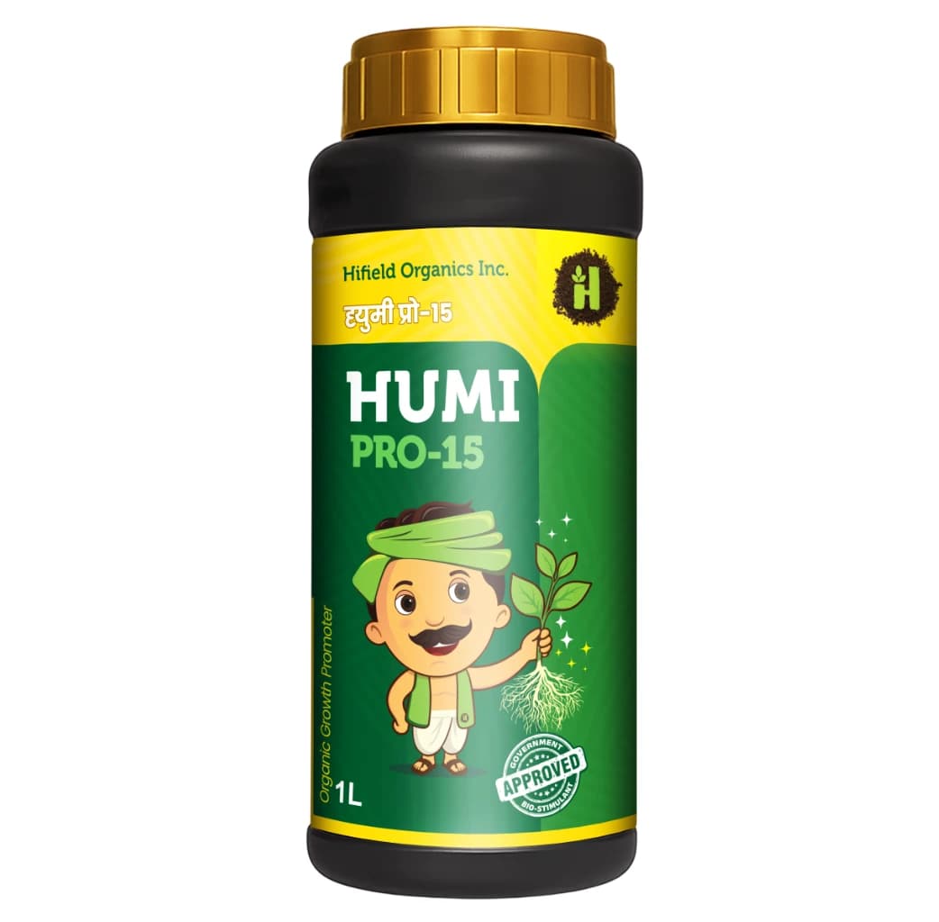 Hifield Humi Pro 15 Humic Acid 15% and Fulvic Acid 6%, Effective For Root Growth And Soil Health, Suitable For All Crops - Image 1