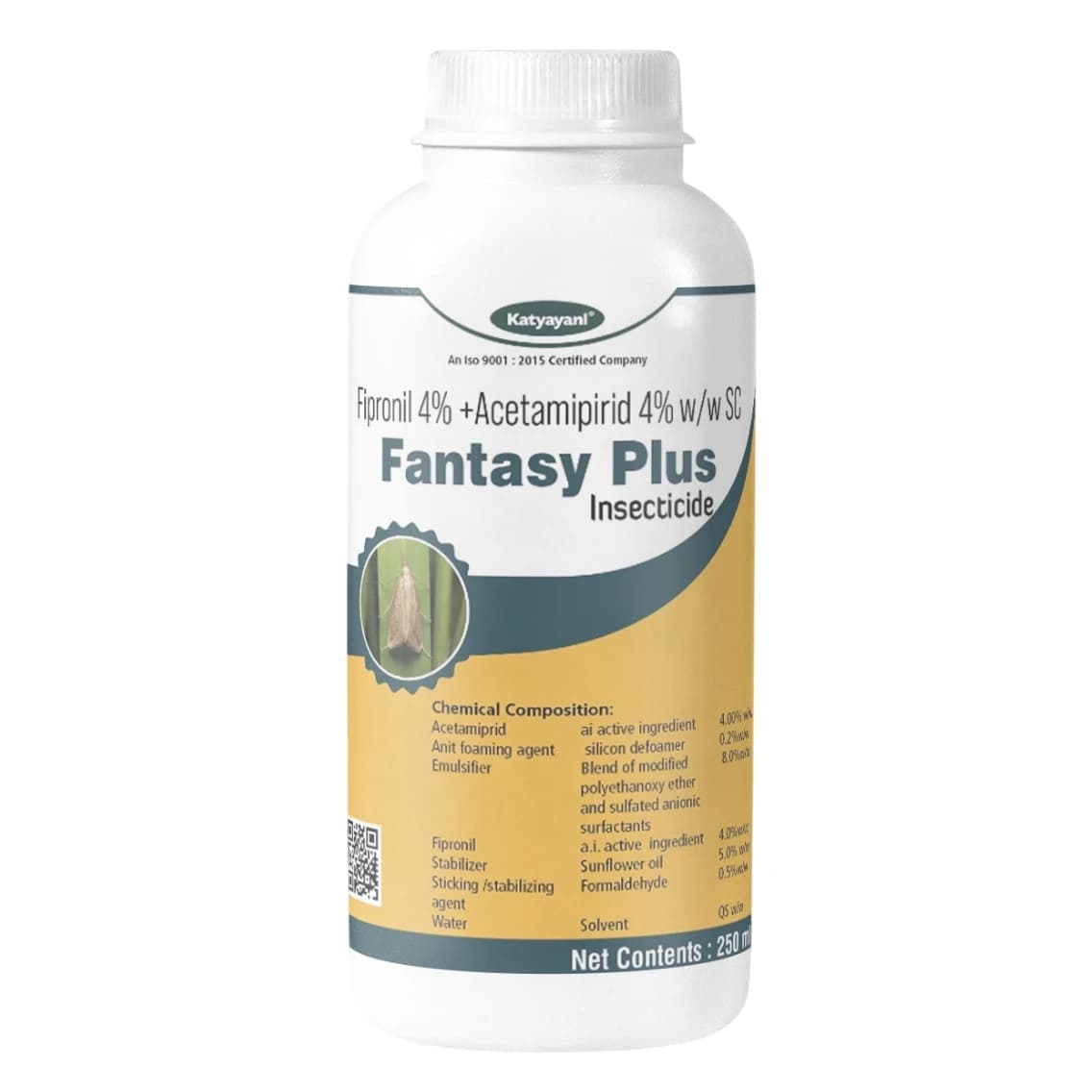 Katyayani Fantasy Plus Fipronil 4% + Acetamiprid 4% SC, Dual-Action Insecticide For Comprehensive Pest Control - Image 1