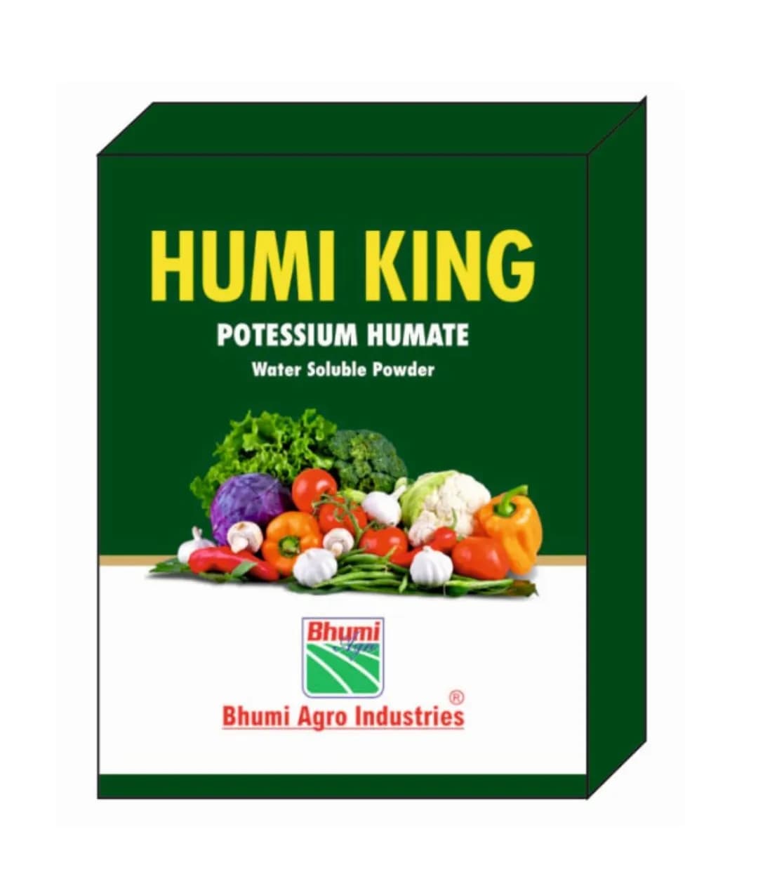 Bhumi Humiking (Potassium Humate 40%) Plant Growth Promoter, Helps In The Growth Of Roots And Increases The Branching Of Roots. - Image 1