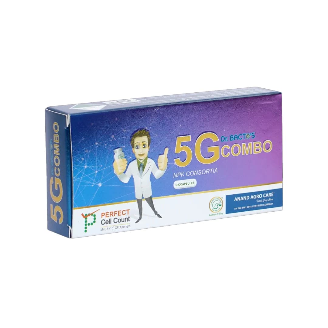 Dr. Bacto\'s 5G Combo Biocapsule, NPK Consortia Enclosed In Biodegradable Capsules - Image 1