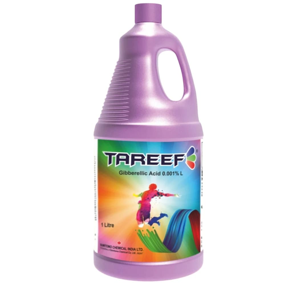 Excel Sumitomo Tareef Gibberellic Acid 0.001% L Plants Growth Promoter , Which Leads To Better Growth Of Leaves, Flowers And Fruits. - Image 1