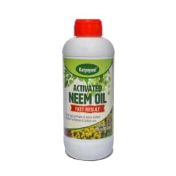 Katyayani Activated Neem Oil, Azadiractin Indica, 100% Organic Pesticide Derived From Cold Pressed Neem Oil 1