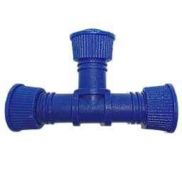 Siddhi Irrigation Drip Accessories, Pepsi T Connector 16 MM, Can Be Used Where Pipe Is Damaged And To Connect To A New Length Of Pipe 1