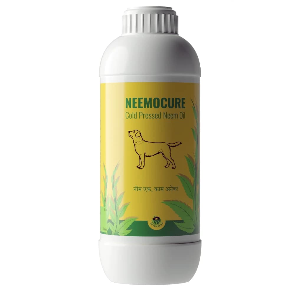 Biowall NEEMOCURE Cold Pressed Neem Oil, Effective Protection From A Wide Range Of Pests In Crops - Image 1