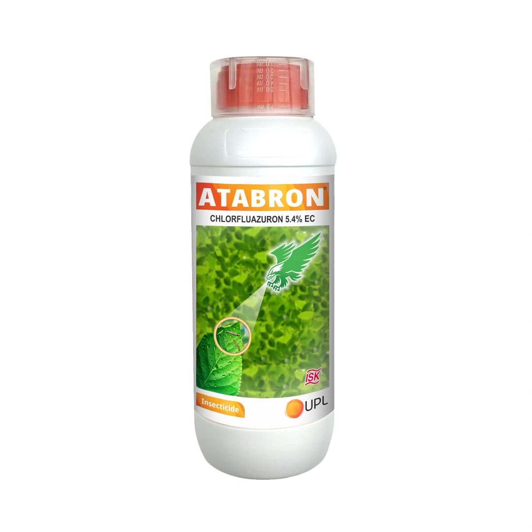 UPL Atabron Chlorfluazuron 5.4% EC Insecticides, Contact and Stomach Action Against Larvae of Spodoptera, Plutella and Heliothis - Image 1