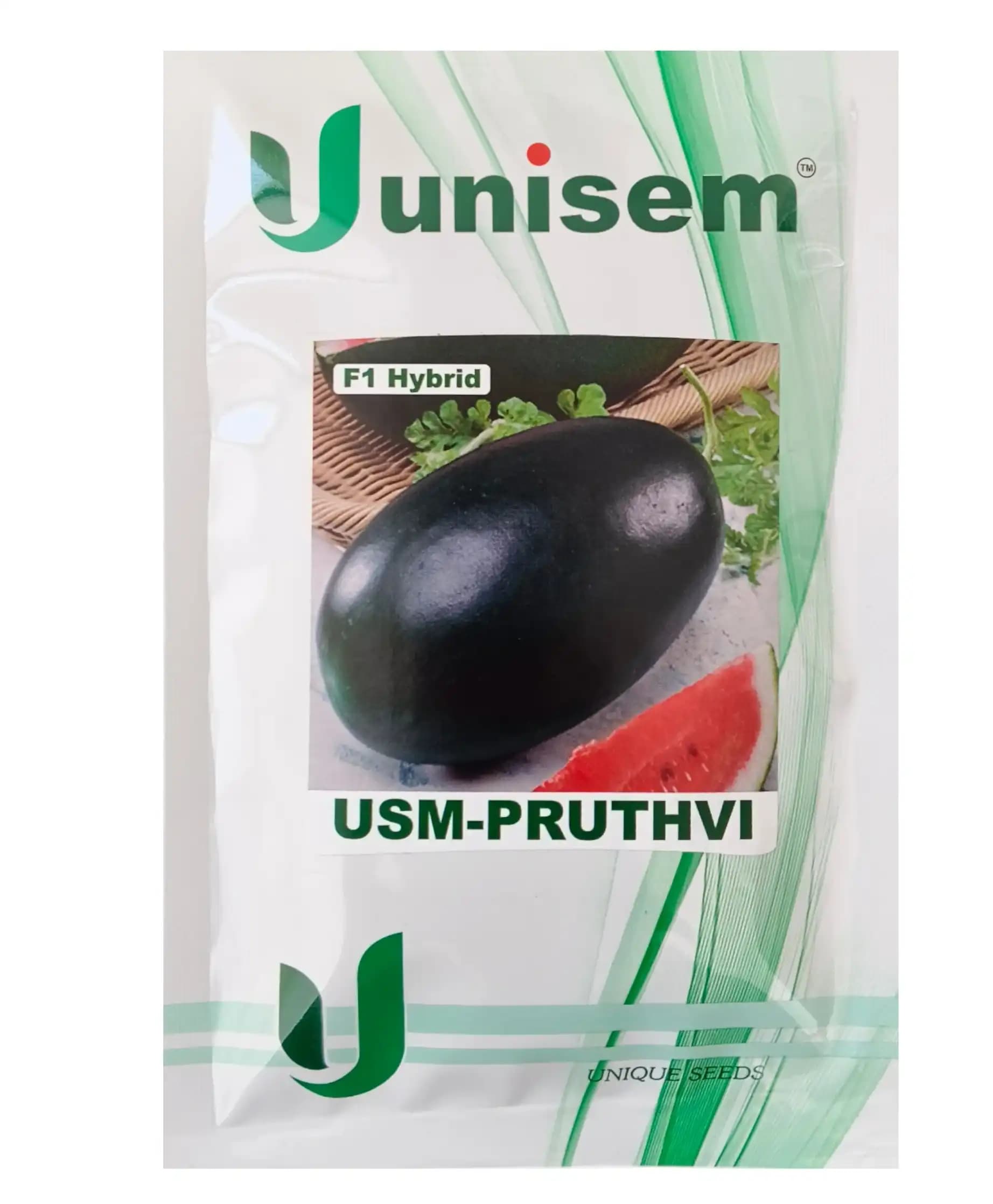 Unisem USM Pruthvi F1 Hybrid Watermelon Seeds Sweet High Yield Variety - Image 1