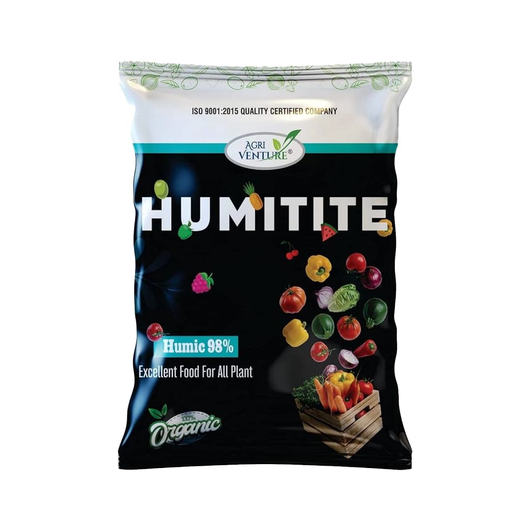 Agriventure Humitite - (Super Potassium Humate 98% Flakes, Humic Acid 70%, K2O 8 To 10%, Fulvic 6%) PGR - Best For All Plants  - Image 1