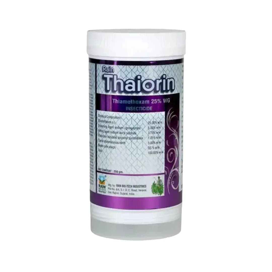 Thaiorin - Thiamethoxam 25% WG Insecticide, Useful For Rice, Cotton, Tomato, Brinjal, Potato, Best Use Against Brown Plant Hopper, Green Leaf, Thrips