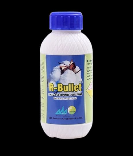 Ramcides R-Bullet Imidacloprid 70% WG Insecticide, Effective Pest Control For Cotton And Rice - Image 1