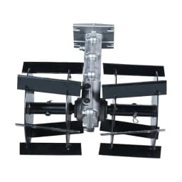 Fenton Krishi FTK-TA-28C Tiller Attachment, 28mm Cross Type Shaft Used With Side Pack Brush Cutter 1