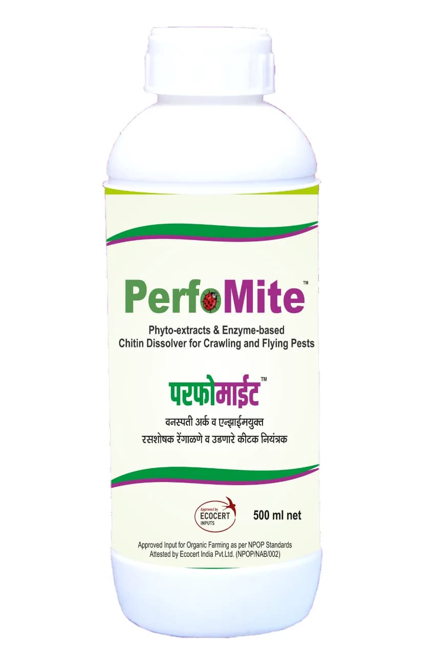 PerfoMite, Phyto Extracts and Enzyme Extracts Based Chitin Dissolvers For Crawling Pest, Ecocert Certified