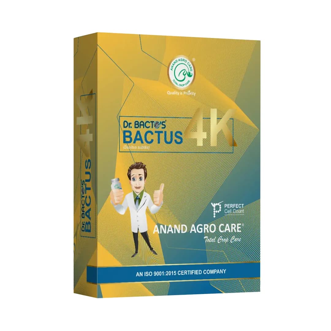 Dr. Bacto\'s Bactus 4K Bacillus Subtilis Bio-Fungicide, Inhibits Growth of Plant Fungal Pathogens and Helps to Enhance the Growth and Immunity of Plant - Image 1
