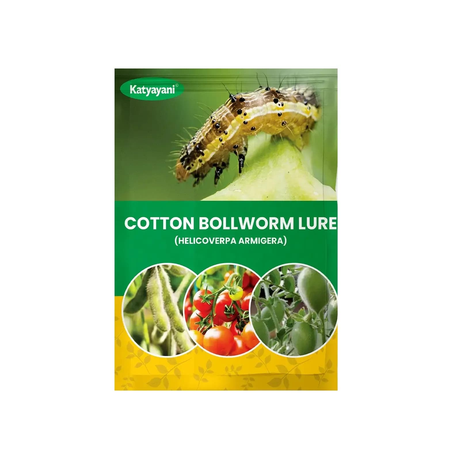 Katyayani Cotton Bollworm Lure Helicoverpa Armigera, Eco Friendly, Long Lasting Pest Control - Image 1