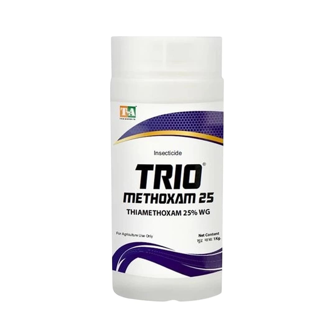Titan Agritech TRIO METHOXAM 25 Thiamethoxam 25% WG Insecticides, Effective Control of Caterpillars, Mosquito and Other Flies In Crops