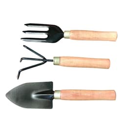 Bharat Agrotech Gardening Tools Combo Pack, Ideal For Digging, Weeding And Planting With Wooden Handle 2