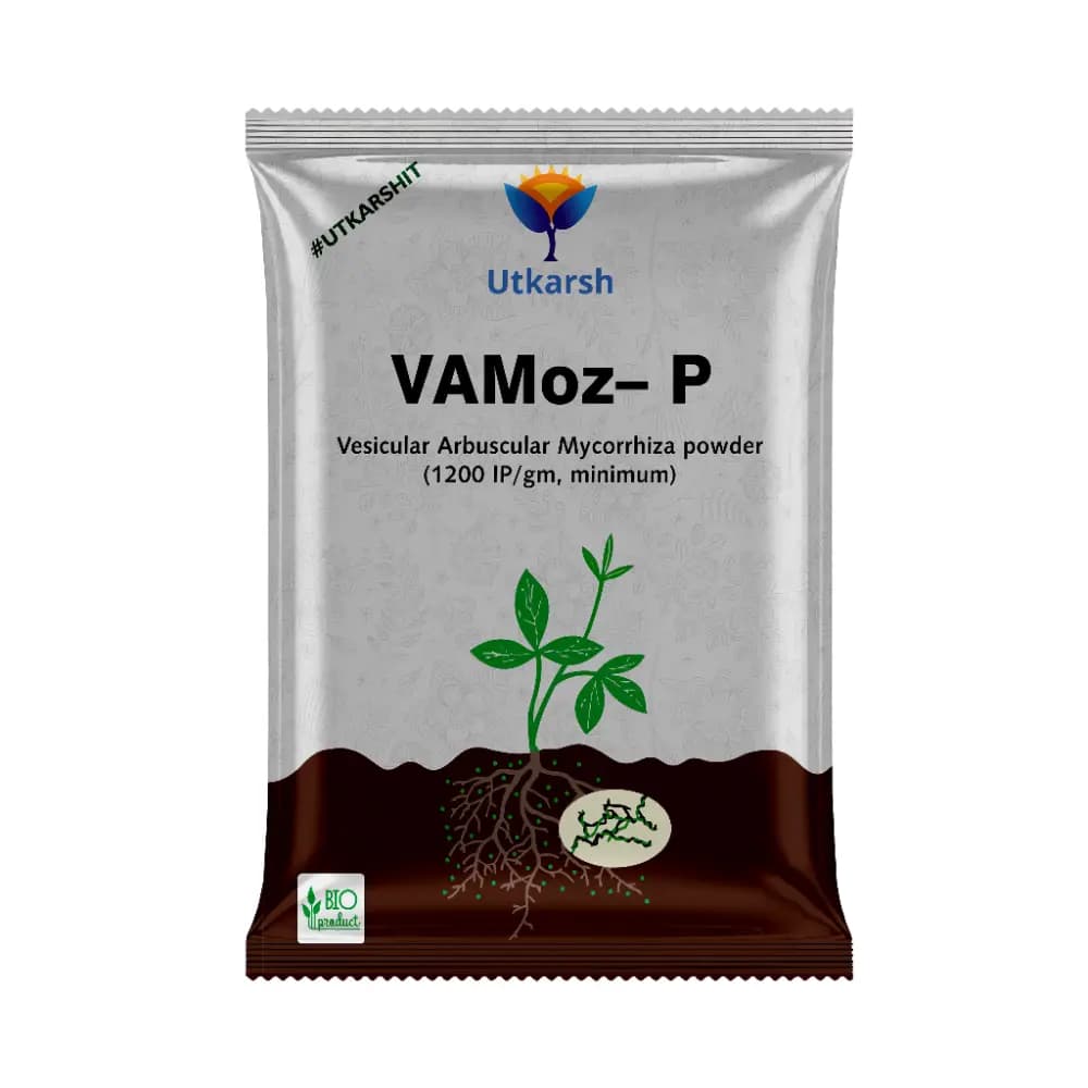 Utkarsh VAMoz-P (Mycorrhiza with 100 IP Per Gm) Vesicular Arbuscular Mycorrhizal, Bio Fertilizer - Image 1