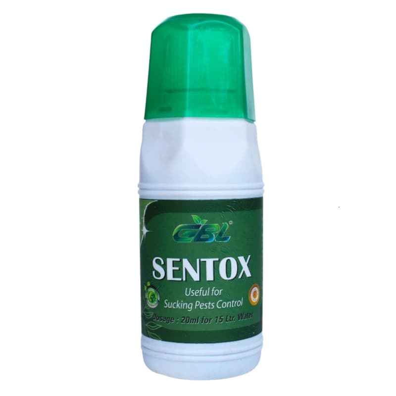 GBL Sentox Organic Insecticide, Effective For Controls Sucking Pests, Aphids, Thrips, Whiteflies And Jassids In All Crops