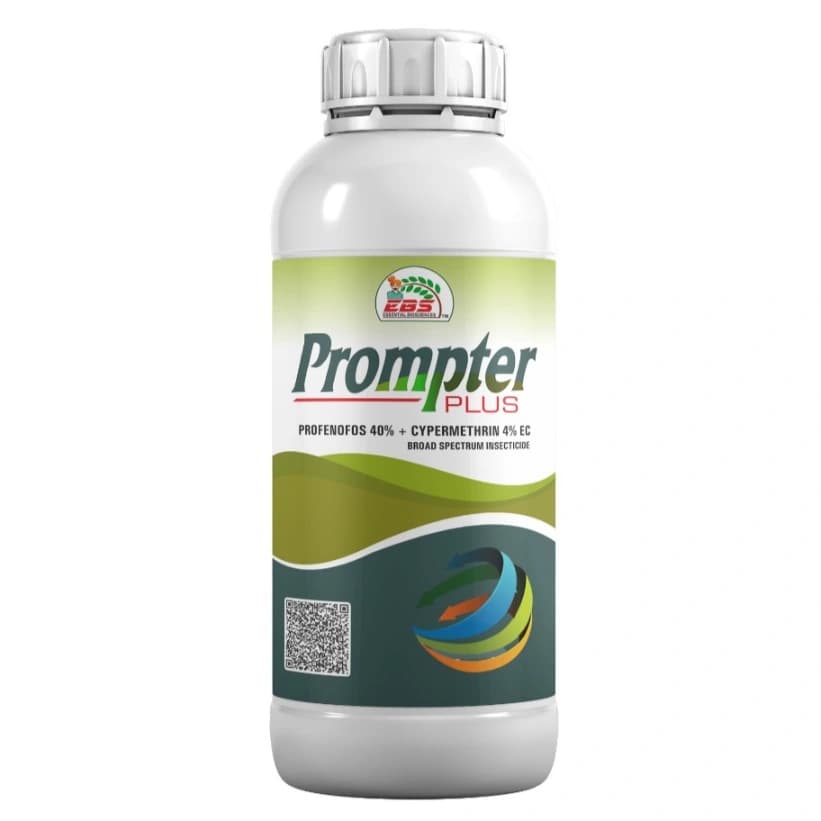 EBS Prompter Plus Profenofos 40% Cypermethrin 4% EC Broad Spectrum Insecticide - Image 1