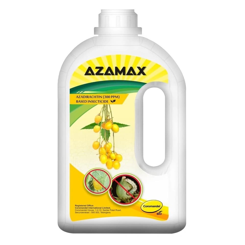 Coromandel Azamax Azadirachtin 300 PPM Neem Oil Insecticide, Effective Against Aphid And Bollworm Control