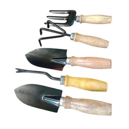 Bharat Agrotech Gardening Tools Combo Pack, Ideal For Digging, Weeding And Planting With Wooden Handle 3