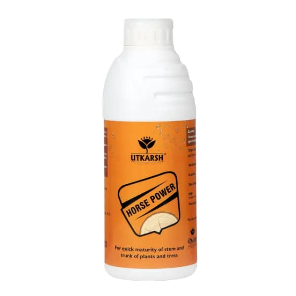 Utkarsh Horse Power (Ammonium Polyphosphate Fertilizer NPK 10:34:00), For Quick Maturity of Stem and Trunk of Plants and Trees - Image 1
