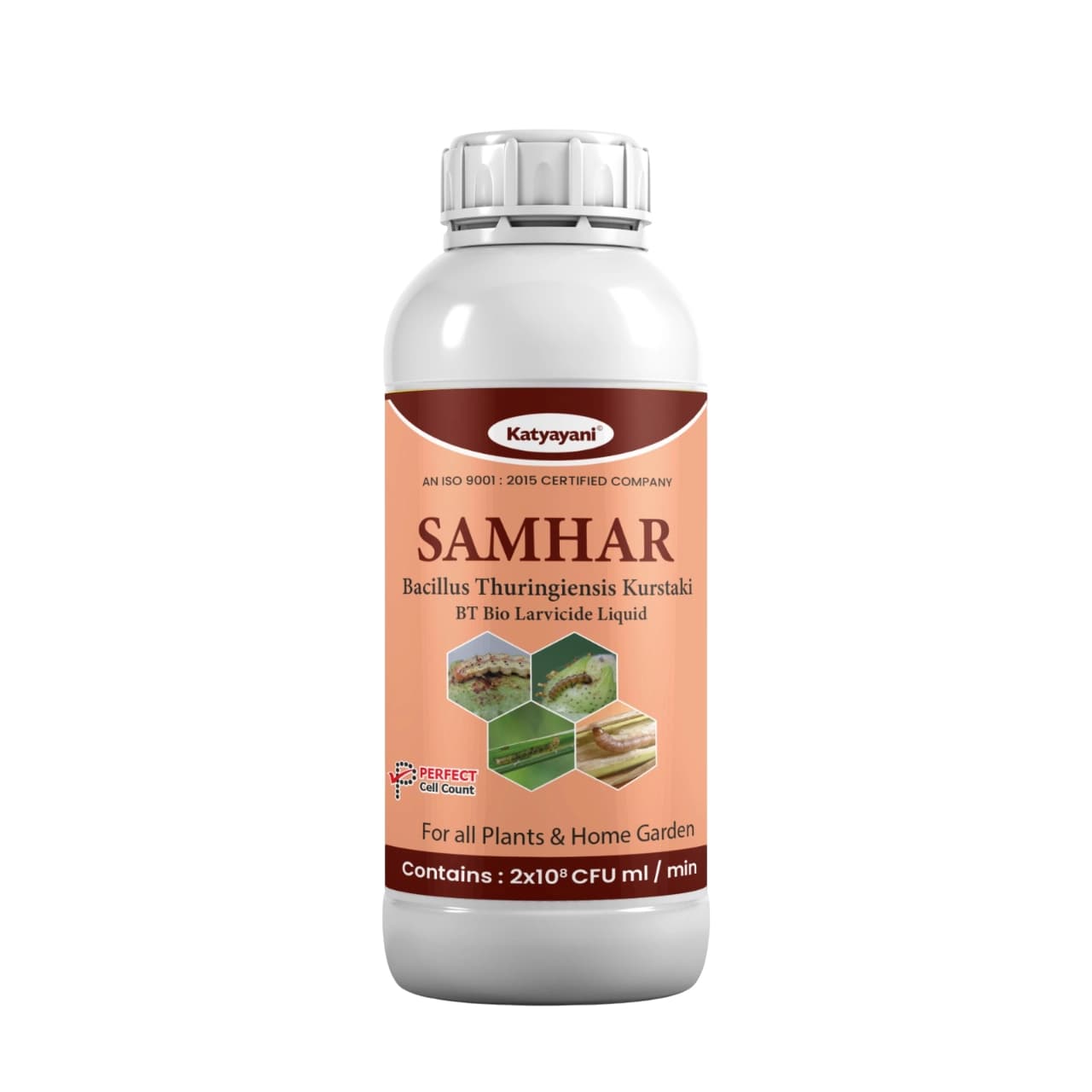 Katyayani Samhar Bacillus Thuringiensis Kurstaki, Liquid Natural Solution For Pest Control - Image 1
