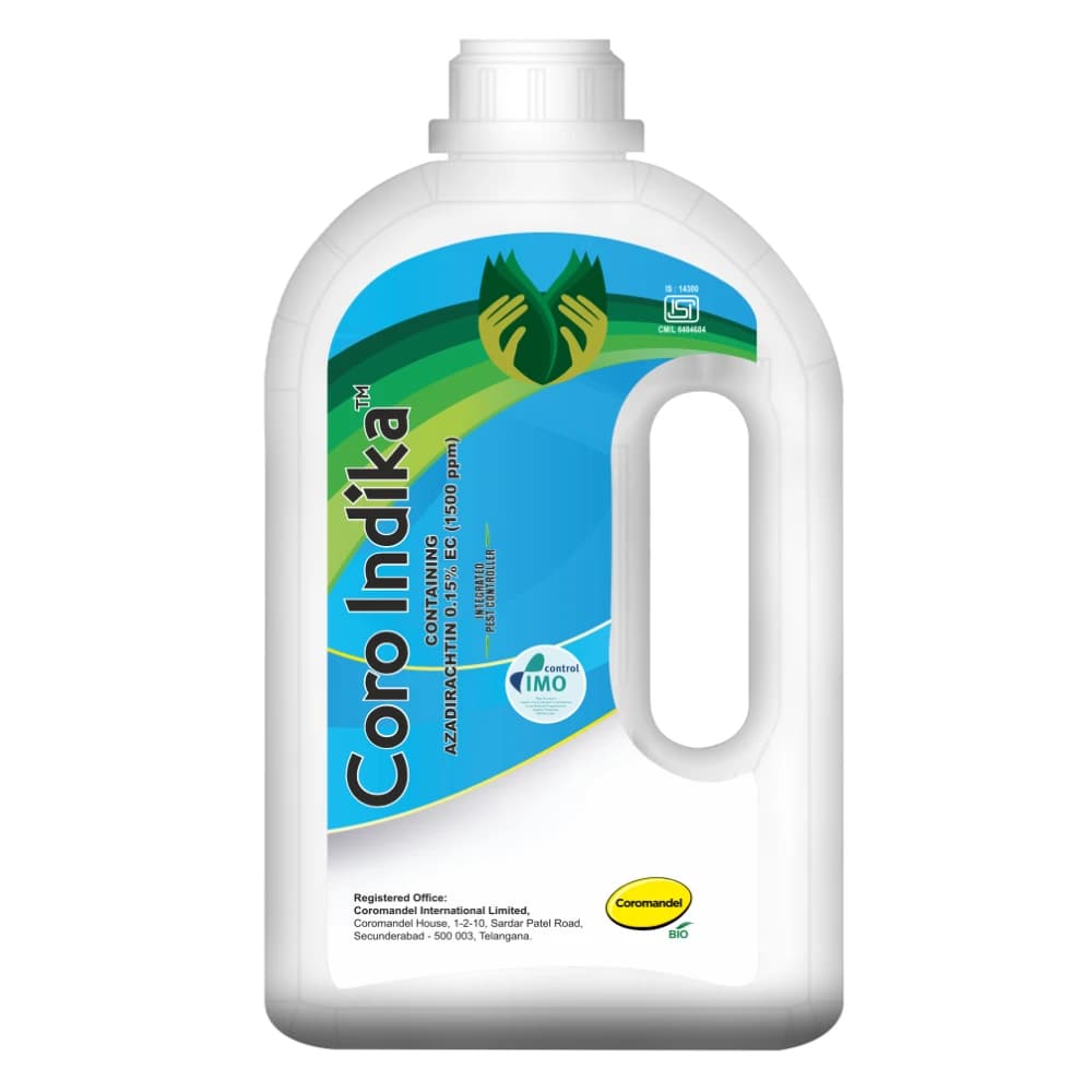 Coromandel Coro Indika Azadirachtin 1500 PPM Insecticide, Effective For Chewing & Sucking Pest Control - Image 1