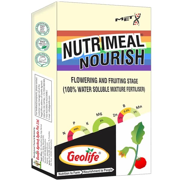 Geolife Nutrimeal Nourish, Supplies Nutrients to Increase Fruit Quality, Promote Flowering - Image 1
