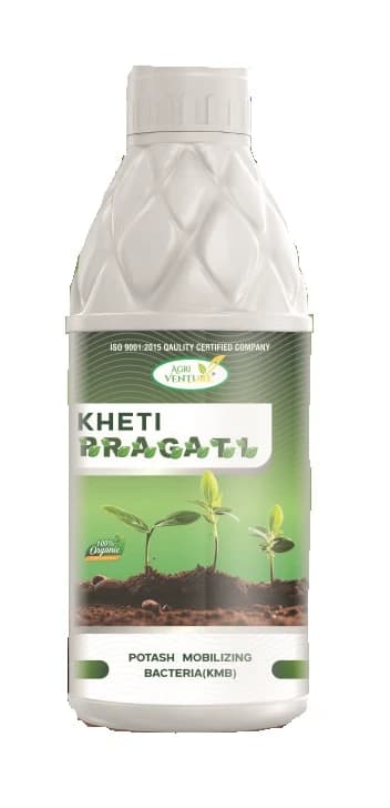 Agriventure Kheti Pragati (Kmb - Potassium Mobilizing Bacteria) Plant Growth And Development Bactericide Organic Product Bio Fertilizers - Image 1