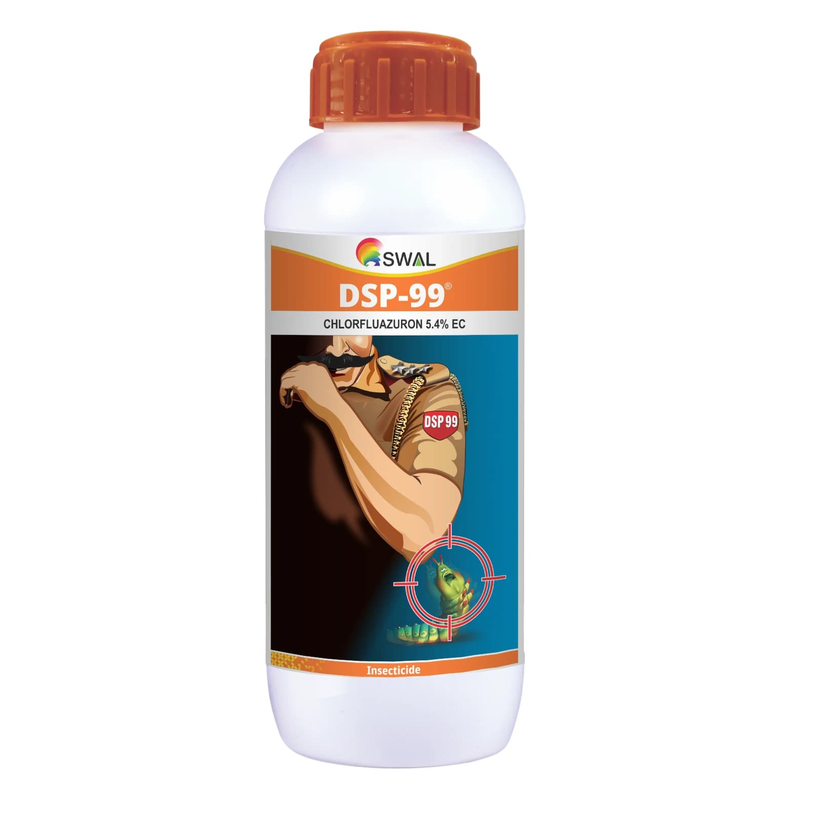 Swal DSP-99 Chlorfluazuron 5.4% EC Insecticide, Efficient For DBM, Heliothis And Spodoptera Control In Crops - Image 1