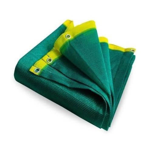 Risepect Enterprise 90% Shade Net, UV Stabilized For Balcony, Garden, Plants, Polyhouse And Farm, Construction Use (Green) - Image 1